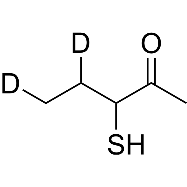 3-Mercaptopentan-2-one-d2 136430-26-7